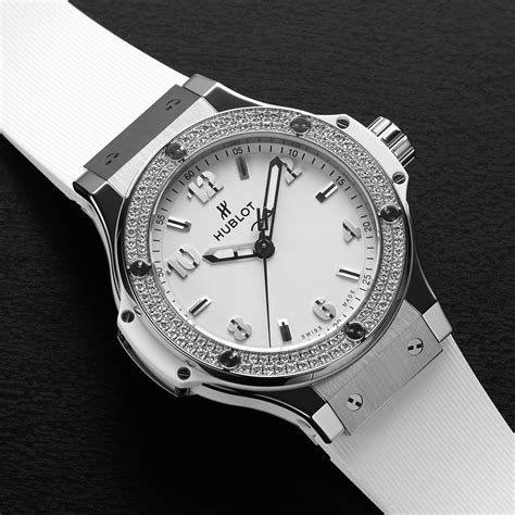 hublot big bang diamond white|Hublot big bang original gold.